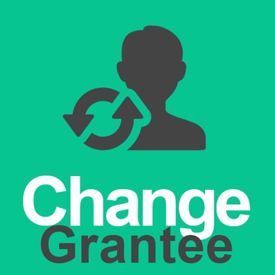 Change grantee or purchaser on Retention Certificate