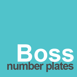 boss number plates