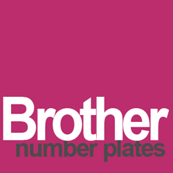 brother BRO number plates