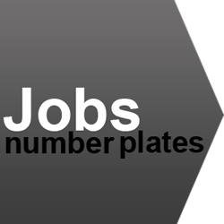 job number plates