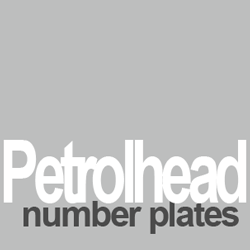 petrolhead number plates 