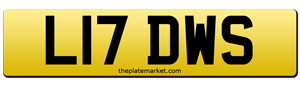 prefix number plates DWS