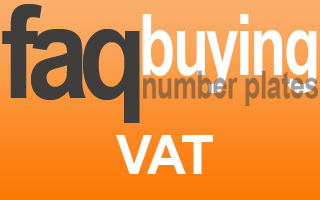 Why vat on some number plates