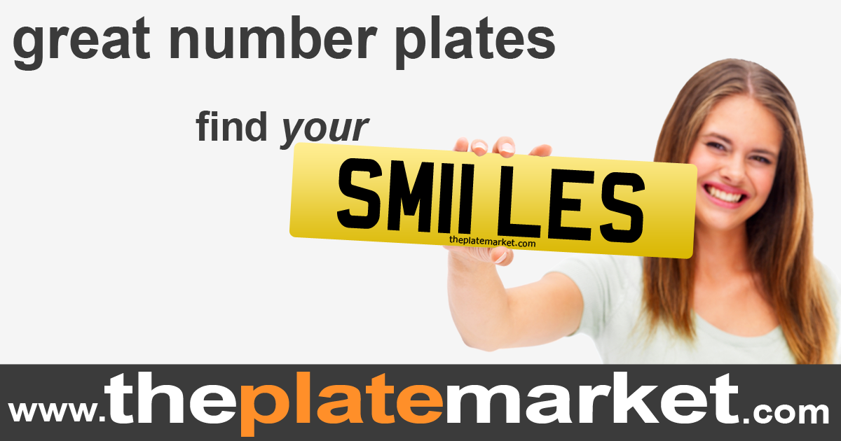 private number plates at The Plate Market