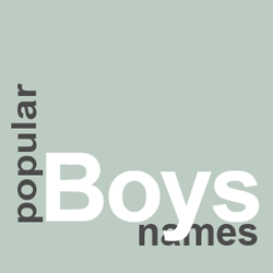 popular boys names number plates