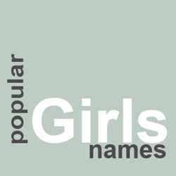 popular girls names number plates 