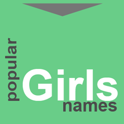 popular girls names number plates 