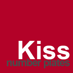 kiss number plates 