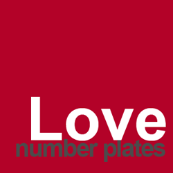 love number plates romance