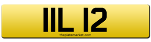 Irish number plates IIL 12