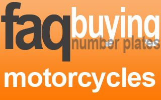 number plate transfer to or from motorbike